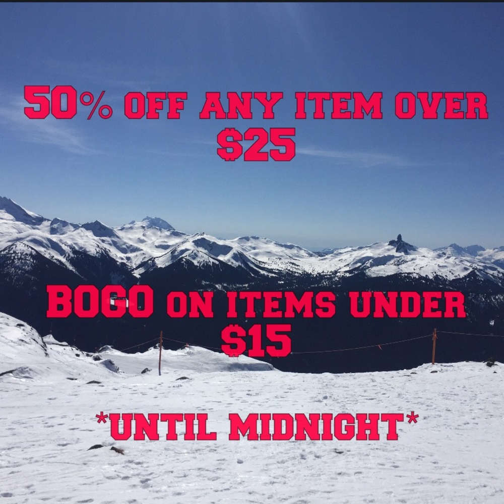 Offers end midnight!